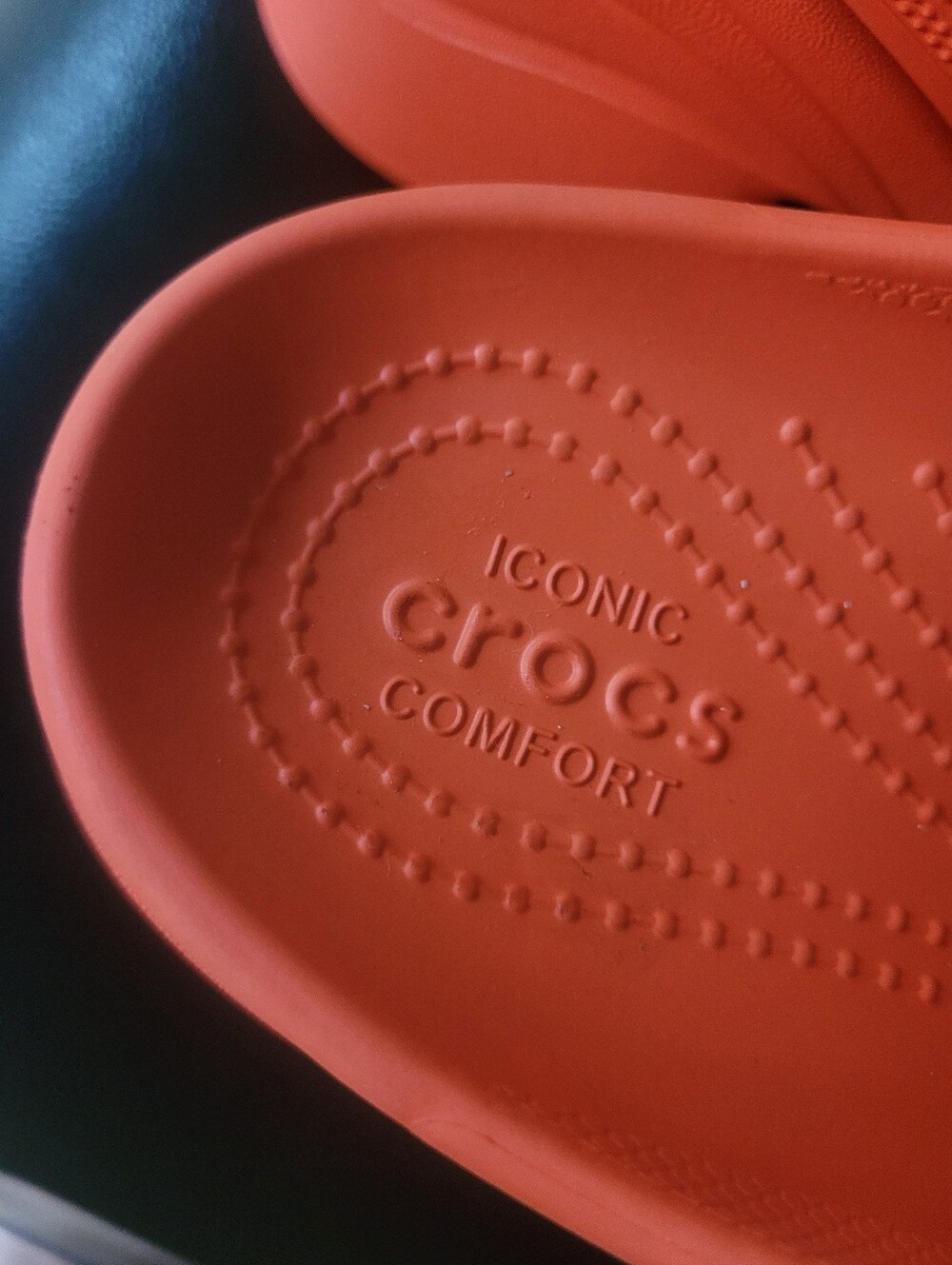 New Crocs Siren Platform Clogs in Lava Orange,Women's 8 - Picture 13 of 15
